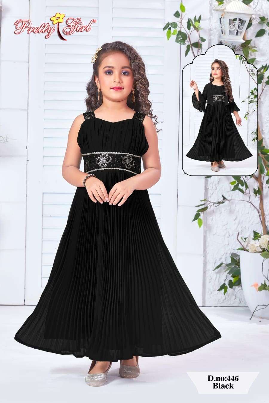 Stylish gown for kids deals